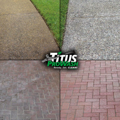 Examples of Rust Stain and Calcium Deposit Removal Before & After